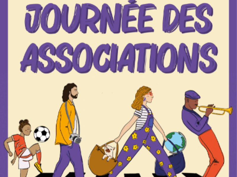 Affiche journée des associations de Juvisy sur Orge