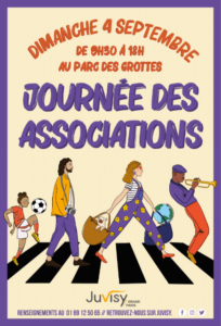 Affiche journée des associations de Juvisy sur Orge